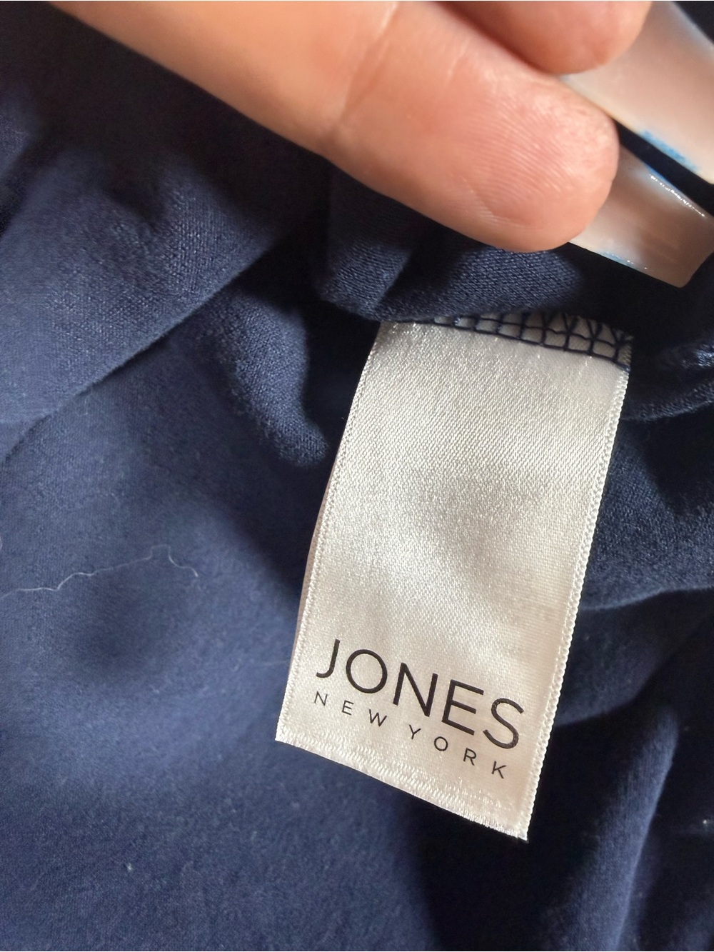 Jones New York French Terry Striped Drawstring Skort - Picture 5 of 13